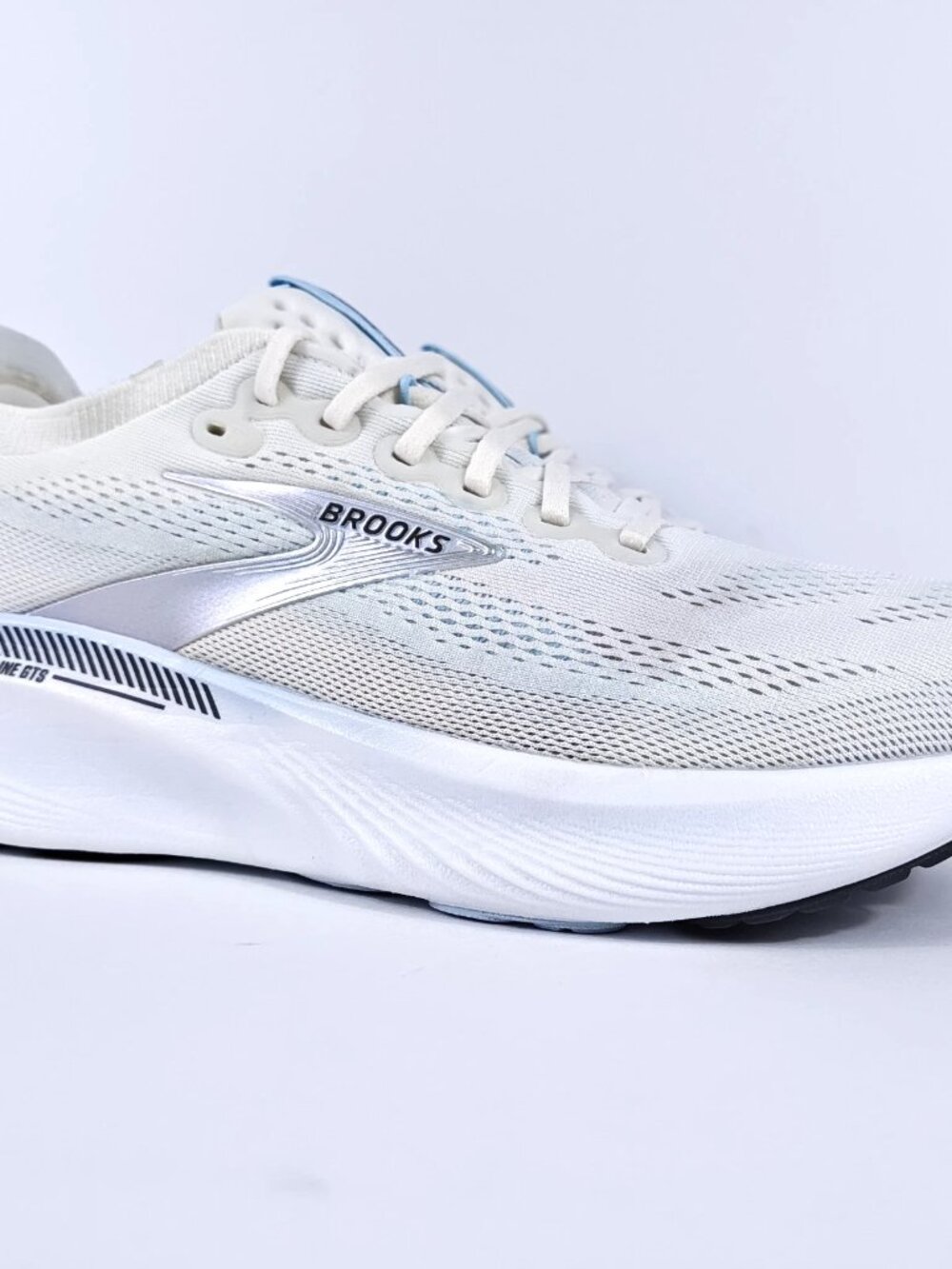 Brooks Adrenaline GTS 25 Womens 10 Stability Cushion Support Running Shoes White